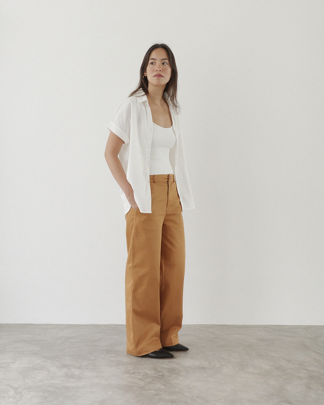 CATALINA Wide-Leg Trousers