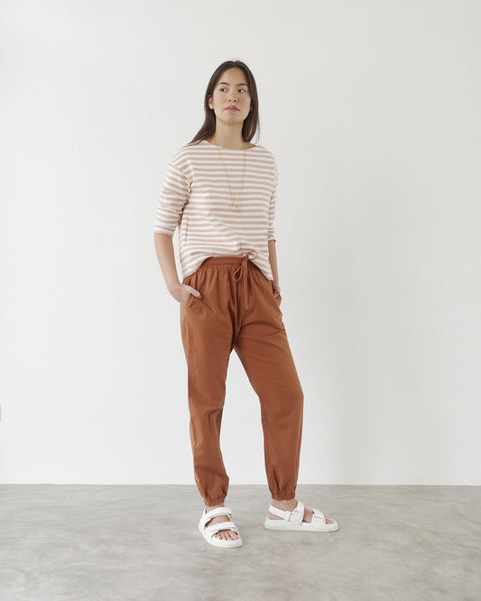 ALEXA Linen Joggers