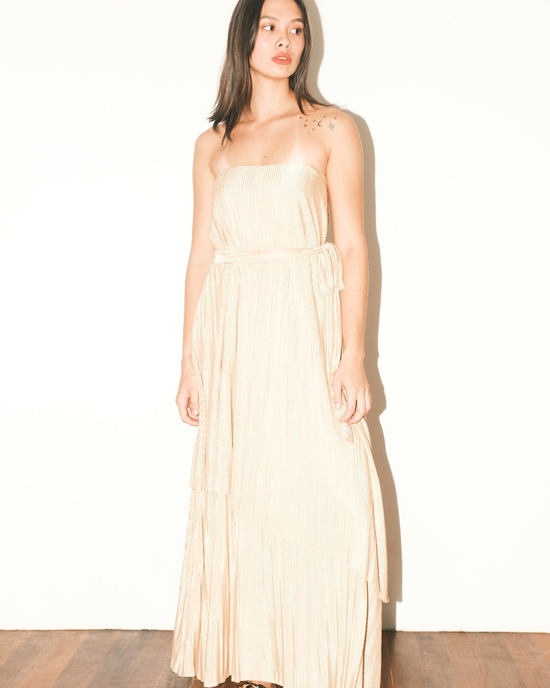 MARGOT 3-in-1 Layered Pleated Dress (MTO)