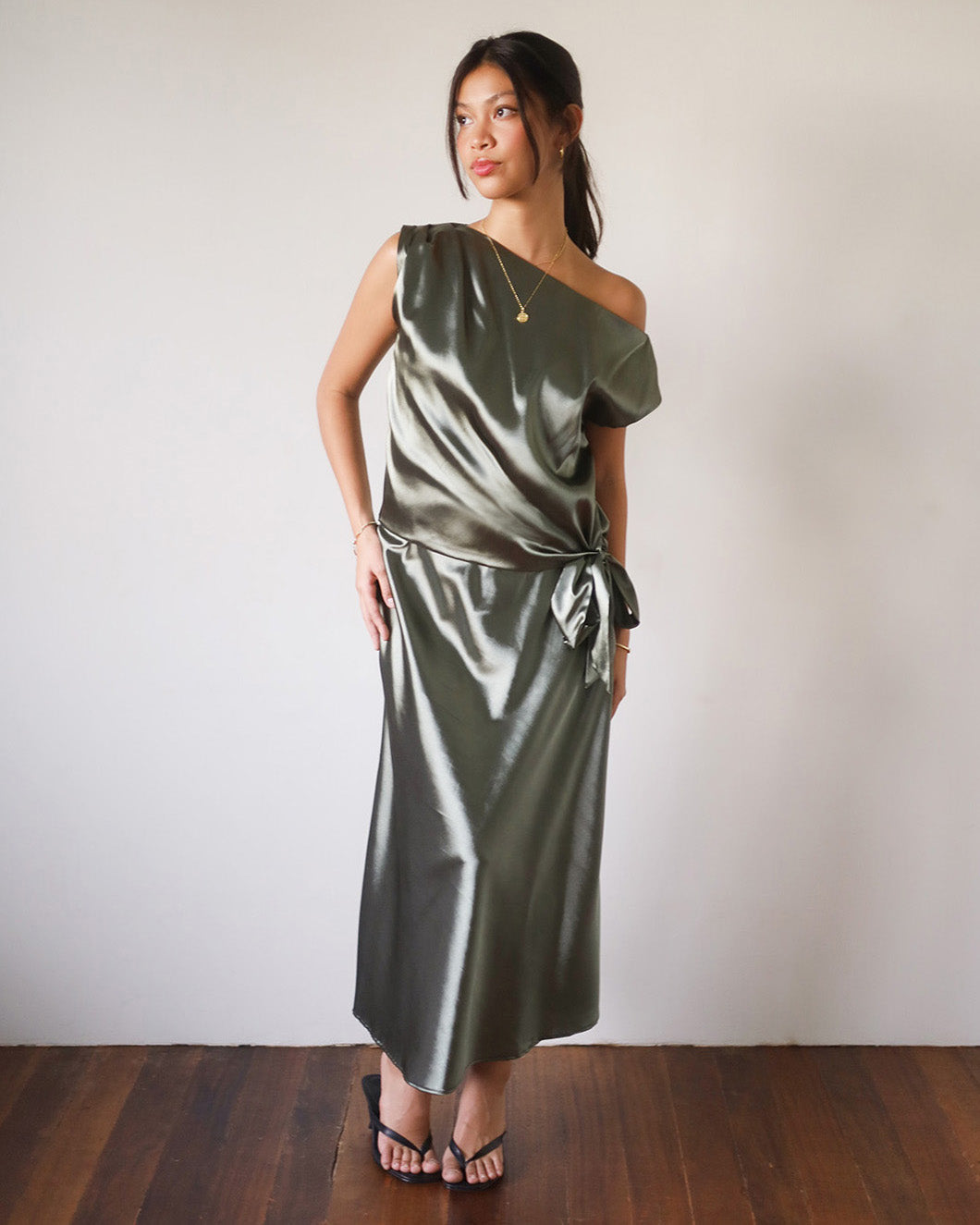 CHANTAL A-line Midi Skirt (MTO)