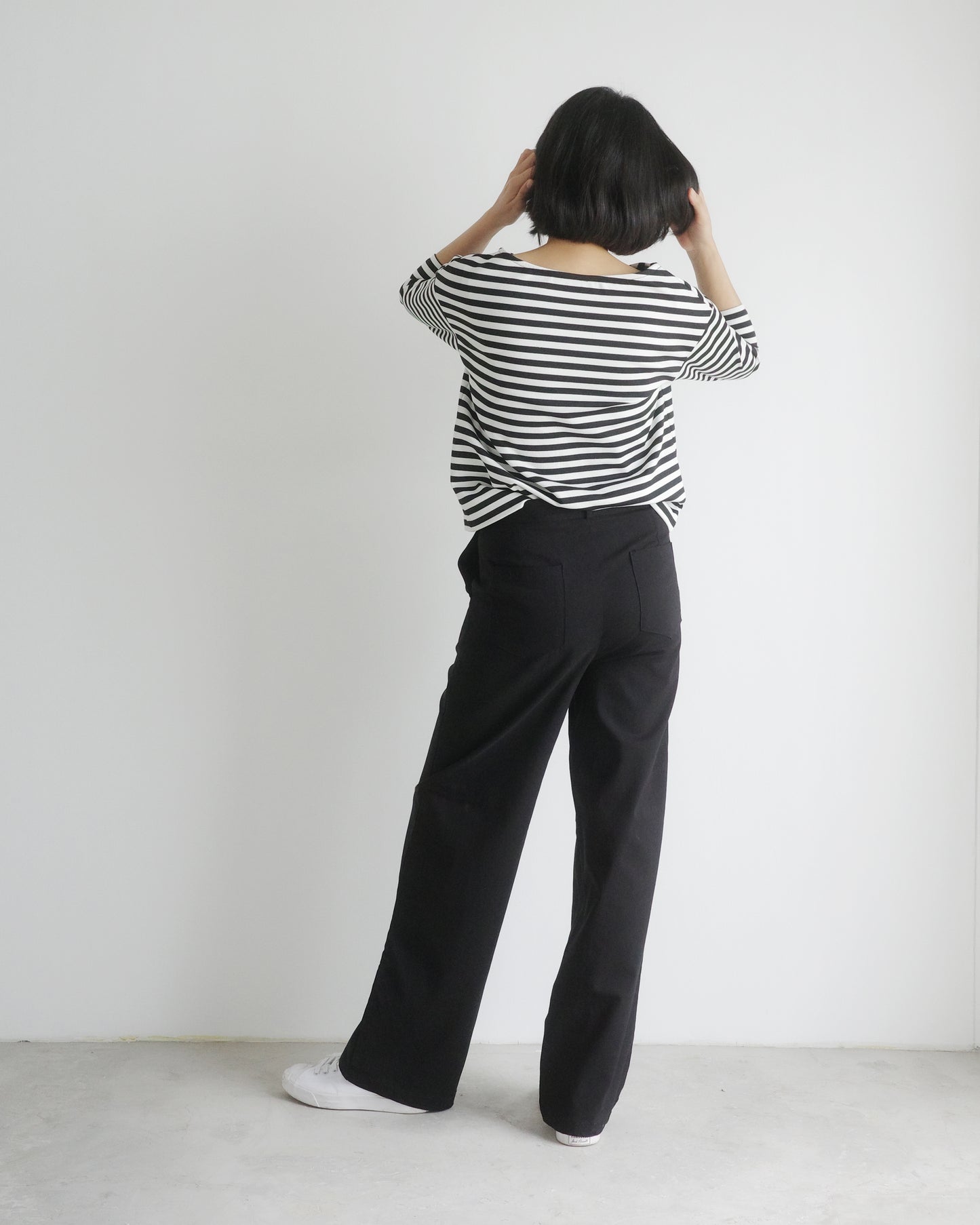 PARKER Wide Leg Trousers