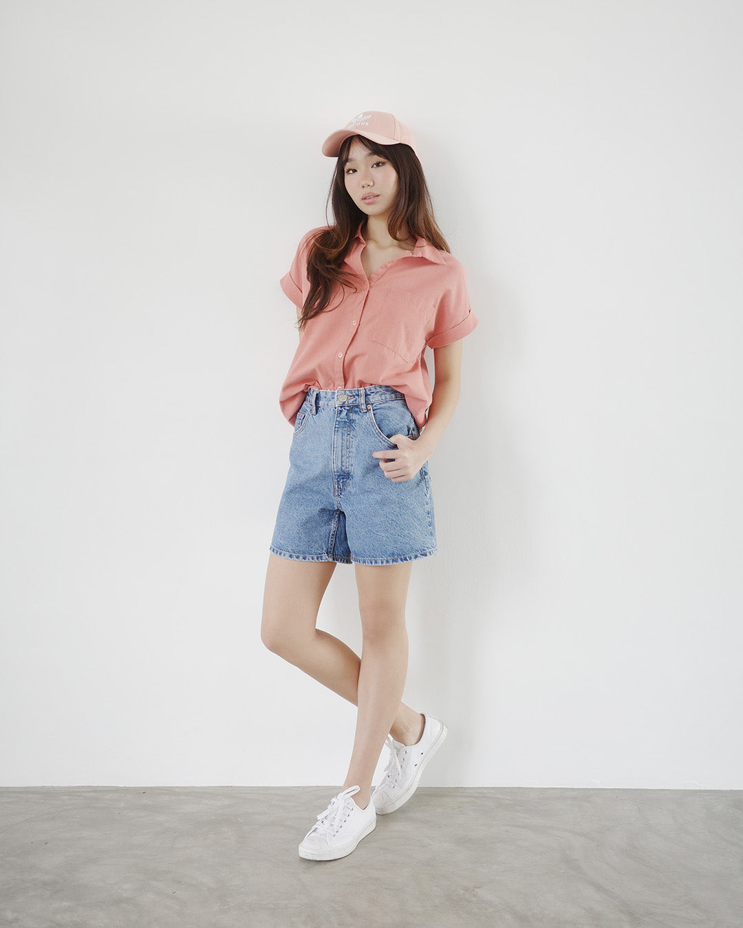 JUANITA Oversized Linen Blouse