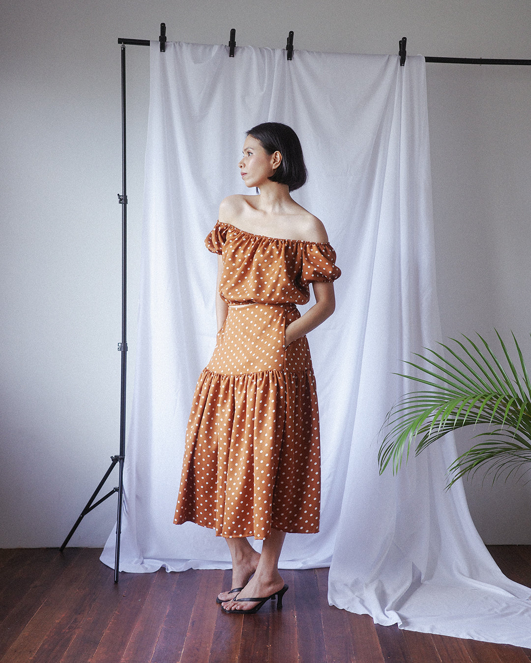 BIANCA Polka Dot Top and Skirt Co-ords (MTO)