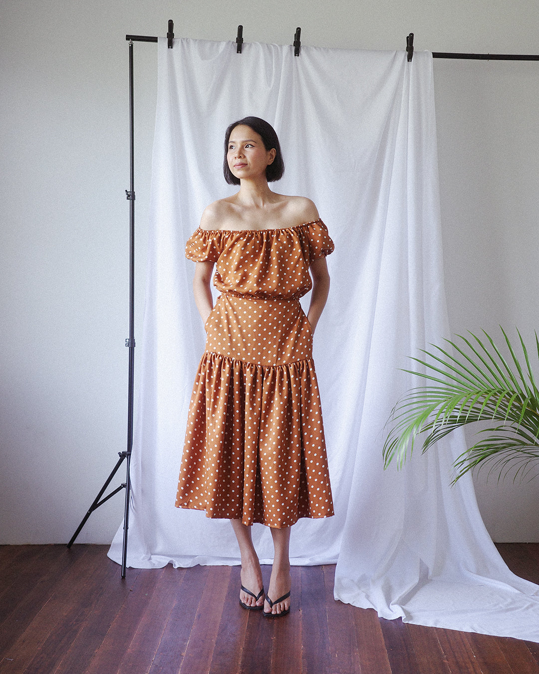 BIANCA Polka Dot Top and Skirt Co-ords (MTO)