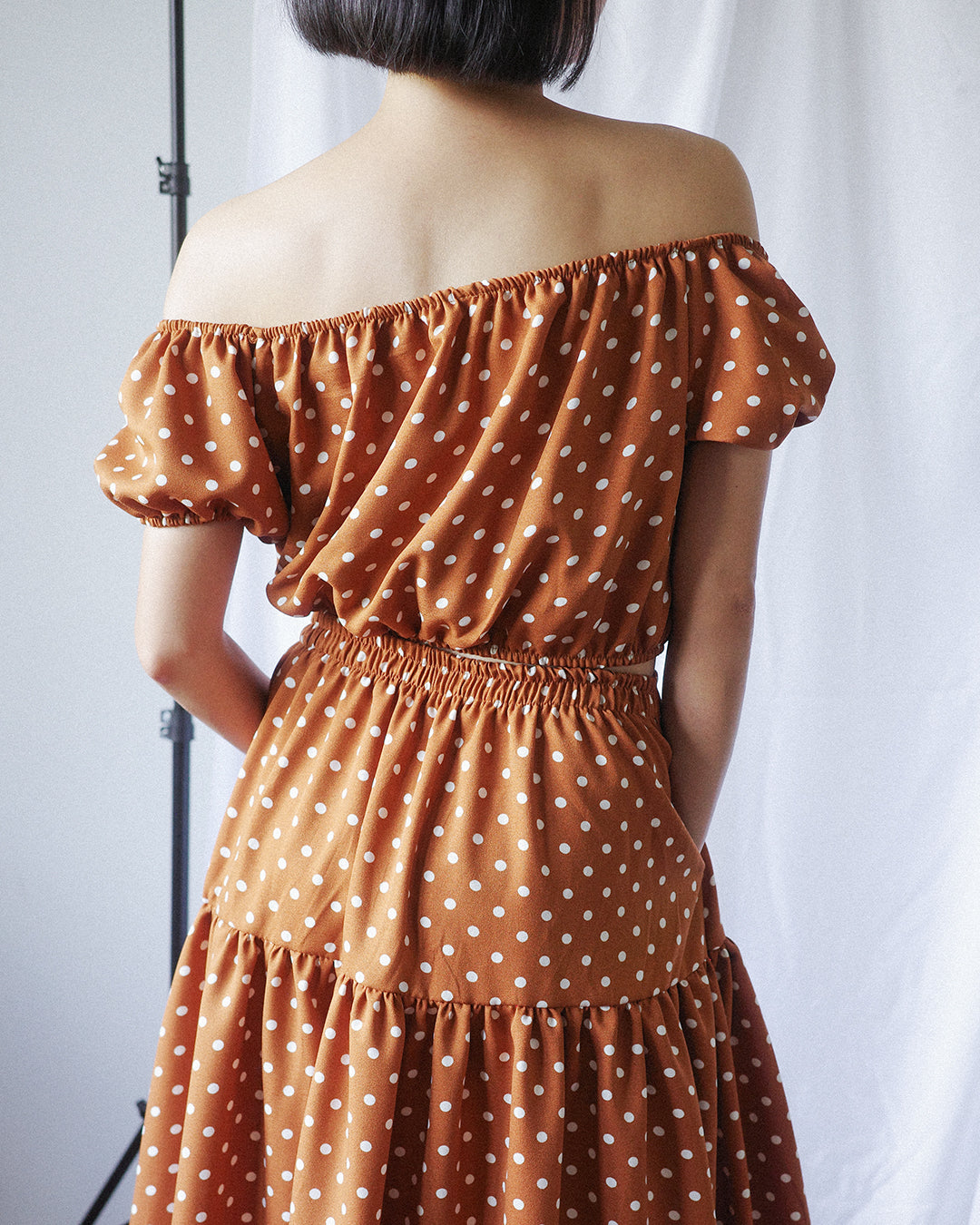 BIANCA Polka Dot Top and Skirt Co-ords (MTO)