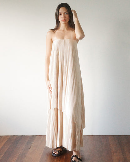MARGOT 3-in-1 Layered Pleated Dress (MTO)