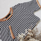 SADIE Striped Ringer T-Shirt