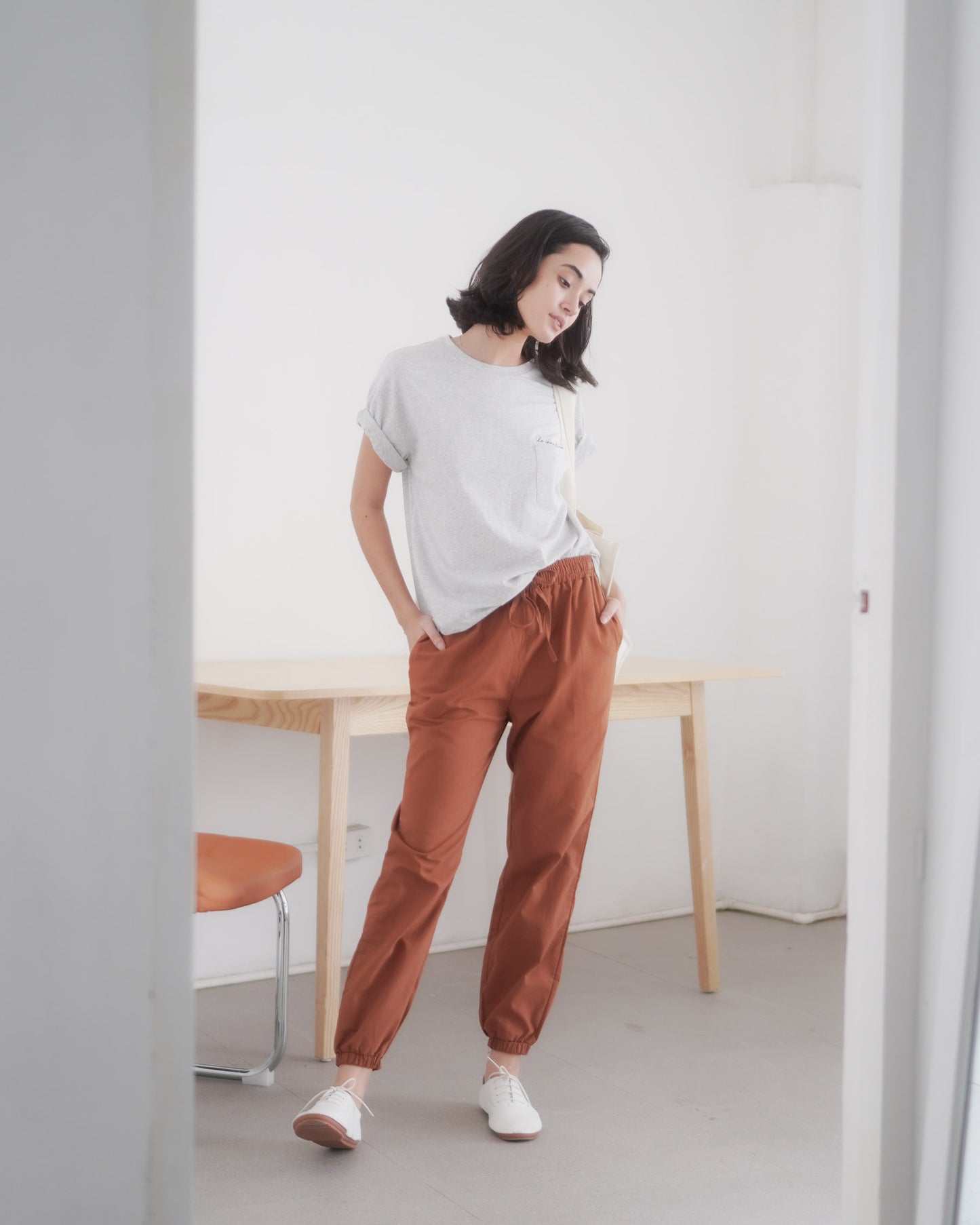 ALEXA Linen Joggers