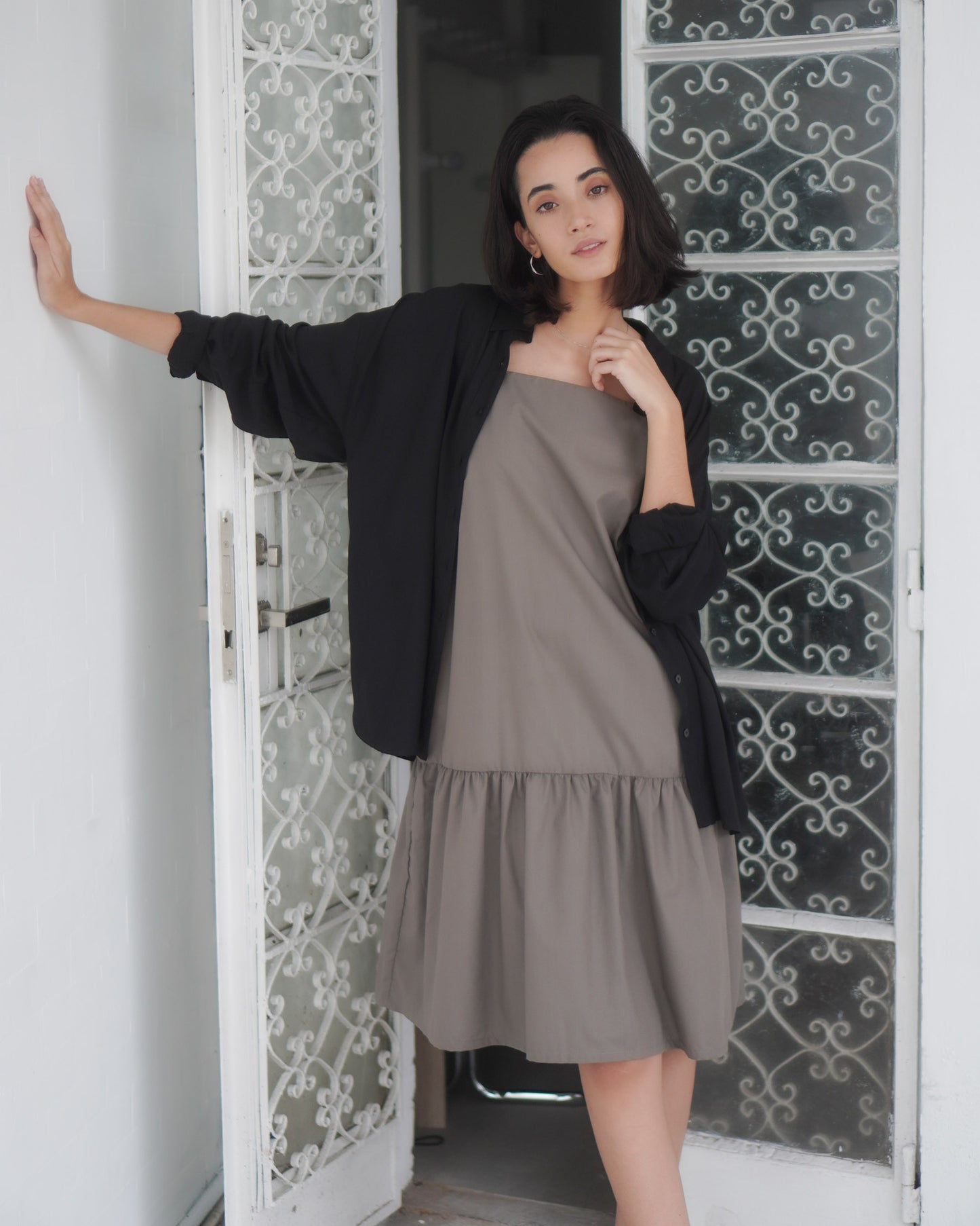 EMILIANA Oversized Long Sleeve Shirt