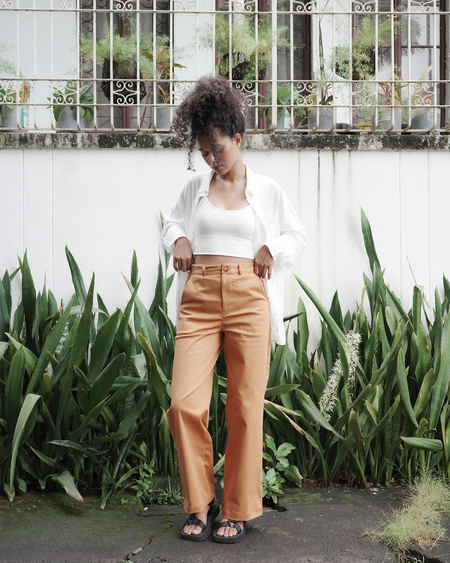 CATALINA Wide-Leg Trousers